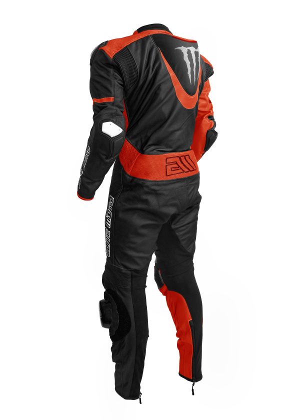 Combinaison Elite Moto Racing Monster MS-1 Rouge